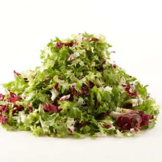 CAFE-BLANDING: Frillice/frisee, lolla rossa, radicchio.