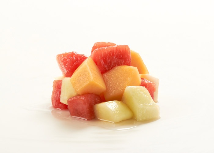 FRUGTSALAT Melon-mix: Cantaloup/Honning/Vandmelon