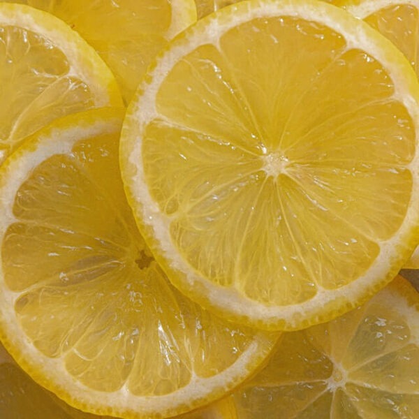 Billede af citroner i skiver