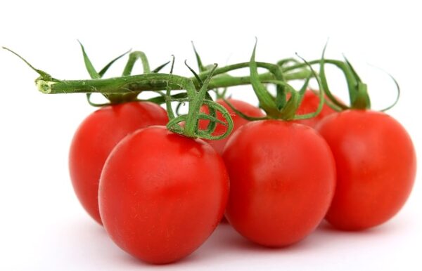 Billede af tomater med stilk